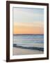 Sunset at Beach with Waves-James Shive-Framed Photographic Print