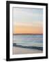 Sunset at Beach with Waves-James Shive-Framed Photographic Print