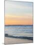 Sunset at Beach with Waves-James Shive-Mounted Photographic Print