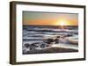 Sunset at Blue Point-Daniel J^ Bellyk-Framed Giclee Print