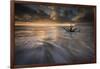 Sunset at Cannon Beach-Moises Levy-Framed Giclee Print