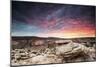 Sunset at Canyon Near Moab, Utah-Matt Jones-Mounted Photographic Print