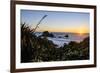 Sunset at Cape Foulwind Near Westport, West Coast, South Island, New Zealand, Pacific-Michael Runkel-Framed Photographic Print