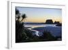 Sunset at Cape Foulwind Near Westport, West Coast, South Island, New Zealand, Pacific-Michael Runkel-Framed Photographic Print