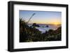 Sunset at Cape Foulwind Near Westport, West Coast, South Island, New Zealand, Pacific-Michael Runkel-Framed Photographic Print