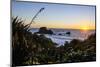 Sunset at Cape Foulwind Near Westport, West Coast, South Island, New Zealand, Pacific-Michael Runkel-Mounted Photographic Print