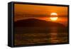 Sunset at Cape Maclear, Lake Malawi, Malawi, Africa-Michael Runkel-Framed Stretched Canvas