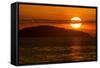 Sunset at Cape Maclear, Lake Malawi, Malawi, Africa-Michael Runkel-Framed Stretched Canvas
