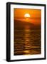 Sunset at Cape Maclear, Lake Malawi, Malawi, Africa-Michael Runkel-Framed Photographic Print