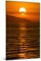 Sunset at Cape Maclear, Lake Malawi, Malawi, Africa-Michael Runkel-Mounted Photographic Print