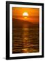 Sunset at Cape Maclear, Lake Malawi, Malawi, Africa-Michael Runkel-Framed Photographic Print