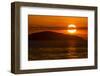 Sunset at Cape Maclear, Lake Malawi, Malawi, Africa-Michael Runkel-Framed Photographic Print