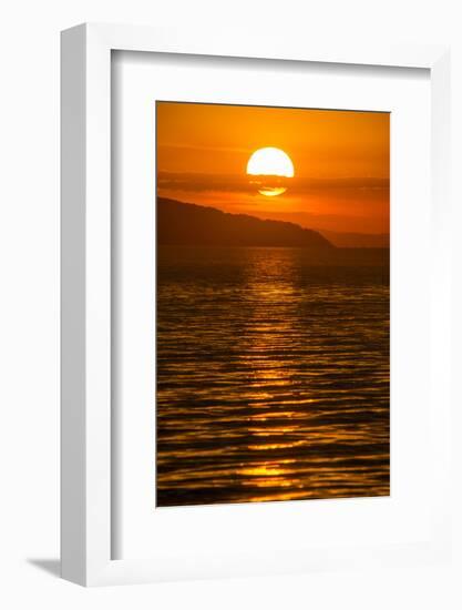 Sunset at Cape Maclear, Lake Malawi, Malawi, Africa-Michael Runkel-Framed Photographic Print