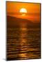 Sunset at Cape Maclear, Lake Malawi, Malawi, Africa-Michael Runkel-Mounted Photographic Print