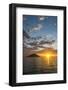 Sunset at Cape Maclear, Lake Malawi, Malawi, Africa-Michael Runkel-Framed Photographic Print