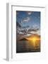 Sunset at Cape Maclear, Lake Malawi, Malawi, Africa-Michael Runkel-Framed Photographic Print