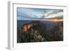 Sunset at Cape Royal, North Rim, Grand Canyon National Park, UNESCO World Heritage Site, Arizona, U-Francesco Vaninetti-Framed Photographic Print