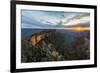 Sunset at Cape Royal, North Rim, Grand Canyon National Park, UNESCO World Heritage Site, Arizona, U-Francesco Vaninetti-Framed Photographic Print