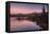 Sunset at Caples Lake, Sierra Nevada-Vincent James-Framed Stretched Canvas