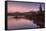 Sunset at Caples Lake, Sierra Nevada-Vincent James-Framed Stretched Canvas