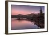 Sunset at Caples Lake, Sierra Nevada-Vincent James-Framed Photographic Print