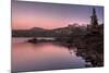 Sunset at Caples Lake, Sierra Nevada-Vincent James-Mounted Photographic Print