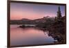 Sunset at Caples Lake, Sierra Nevada-Vincent James-Framed Photographic Print