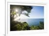 Sunset at Castara Bay in Tobago, Trinidad and Tobago, West Indies, Caribbean, Central America-Alex Treadway-Framed Photographic Print