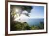 Sunset at Castara Bay in Tobago, Trinidad and Tobago, West Indies, Caribbean, Central America-Alex Treadway-Framed Photographic Print