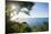 Sunset at Castara Bay in Tobago, Trinidad and Tobago, West Indies, Caribbean, Central America-Alex Treadway-Mounted Photographic Print