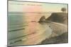 Sunset at Castle Rock Beach-null-Mounted Art Print