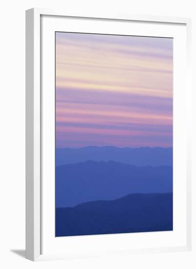 Sunset at Clingmans Dome Great Smoky Mtn National Park, North Carolina-Richard and Susan Day-Framed Photographic Print