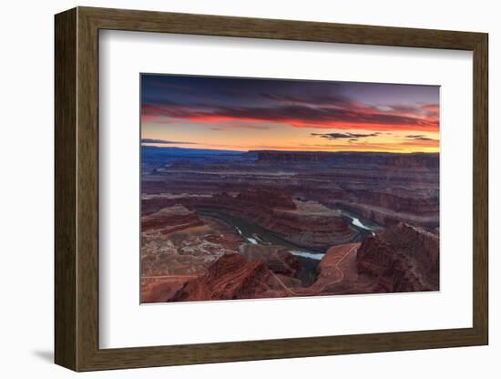 Sunset at Dead Horse-Shawn & Corinne Severn-Framed Photographic Print