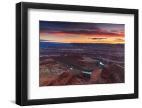 Sunset at Dead Horse-Shawn & Corinne Severn-Framed Photographic Print