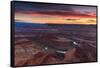 Sunset at Dead Horse-Shawn & Corinne Severn-Framed Stretched Canvas