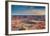 Sunset at Deadhorse Point SP, Colorado River and Canyonlands NP-Howie Garber-Framed Photographic Print