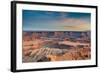 Sunset at Deadhorse Point SP, Colorado River and Canyonlands NP-Howie Garber-Framed Photographic Print