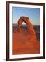 Sunset at Delicate Arch, Arches National Park, Moab, Utah, United States of America, North America-Peter Barritt-Framed Photographic Print