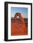 Sunset at Delicate Arch, Arches National Park, Moab, Utah, United States of America, North America-Peter Barritt-Framed Photographic Print