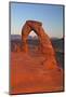 Sunset at Delicate Arch, Arches National Park, Moab, Utah, United States of America, North America-Peter Barritt-Mounted Photographic Print