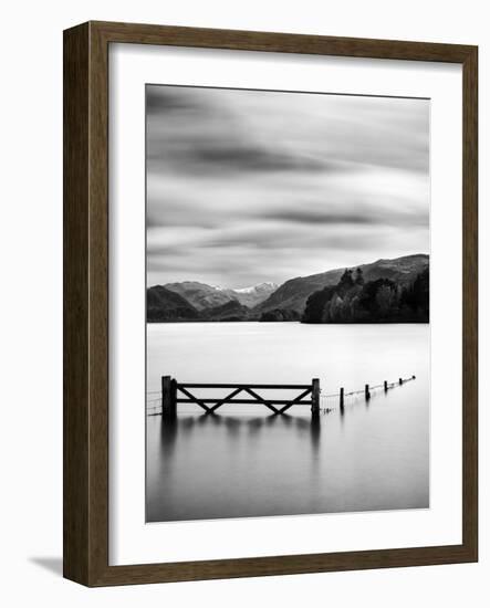 Sunset at Derwentwater, Cumbria, UK-Nadia Isakova-Framed Photographic Print