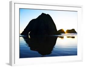 Sunset at Ecola State Park, Oregon-Maureen Eversgerd-Framed Photographic Print