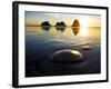 Sunset at Ecola State Park, Oregon-Maureen Eversgerd-Framed Photographic Print