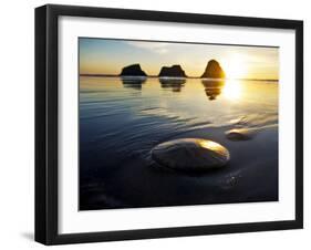 Sunset at Ecola State Park, Oregon-Maureen Eversgerd-Framed Photographic Print