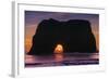 Sunset at Elephant Rock, Mendocino Coast California-Vincent James-Framed Photographic Print