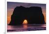 Sunset at Elephant Rock, Mendocino Coast California-Vincent James-Framed Photographic Print