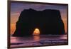 Sunset at Elephant Rock, Mendocino Coast California-Vincent James-Framed Photographic Print