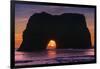 Sunset at Elephant Rock, Mendocino Coast California-Vincent James-Framed Photographic Print