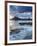 Sunset at Elgol Beach on Loch Scavaig, Cuillin Mountains, Isle of Skye, Scotland-Chris Hepburn-Framed Photographic Print