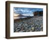 Sunset at Elgol Beach on Loch Scavaig, Cuillin Mountains, Isle of Skye, Scotland-Chris Hepburn-Framed Photographic Print